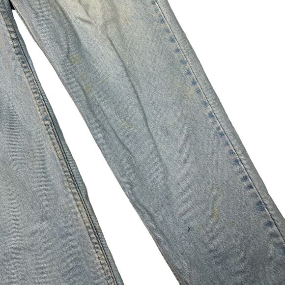Levi’s Vintage 90s 540 Relaxed Fit Jeans USA FLAW Light Wash Mens 34x32 - Picture 7 of 9